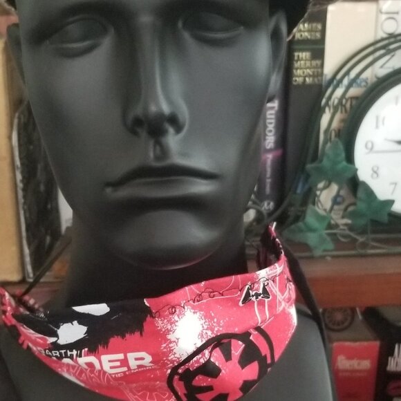 Cloth Face Mask - Silver/Copper Filters-DarthVader - Picture 4 of 9